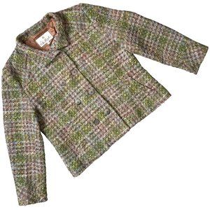 Lady Quail (Finland) Vintage Tweed Tyrolean Jacket : XL